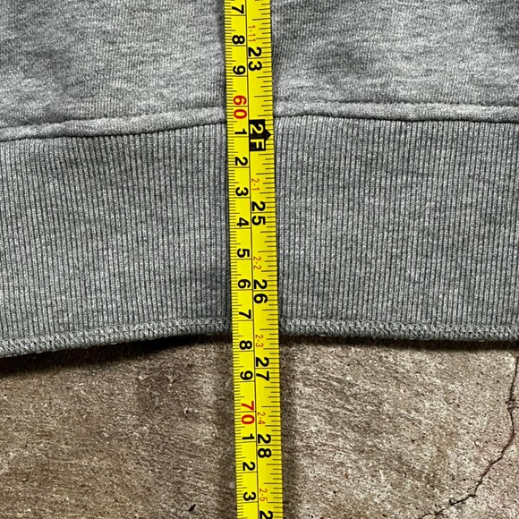 Vintage Long Highway 09 Faded Grey Orange Sweatshirt - Picture 6 of 6